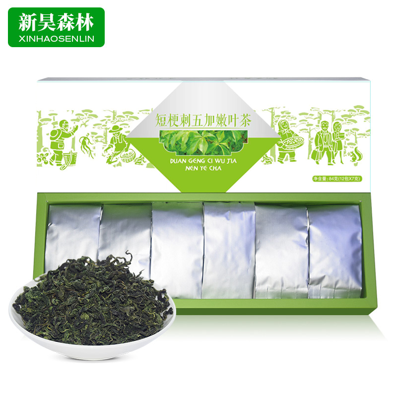 【新昊森林】短梗刺五加嫩叶茶 84g（顺丰发货）