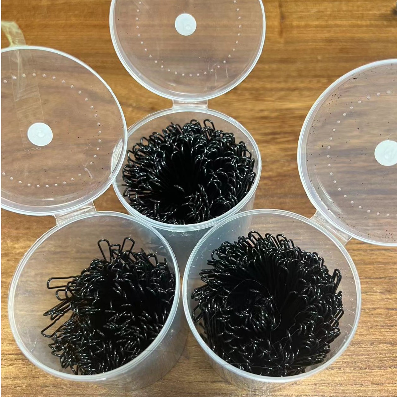 古风盘发用卡黑色（五盒装）
