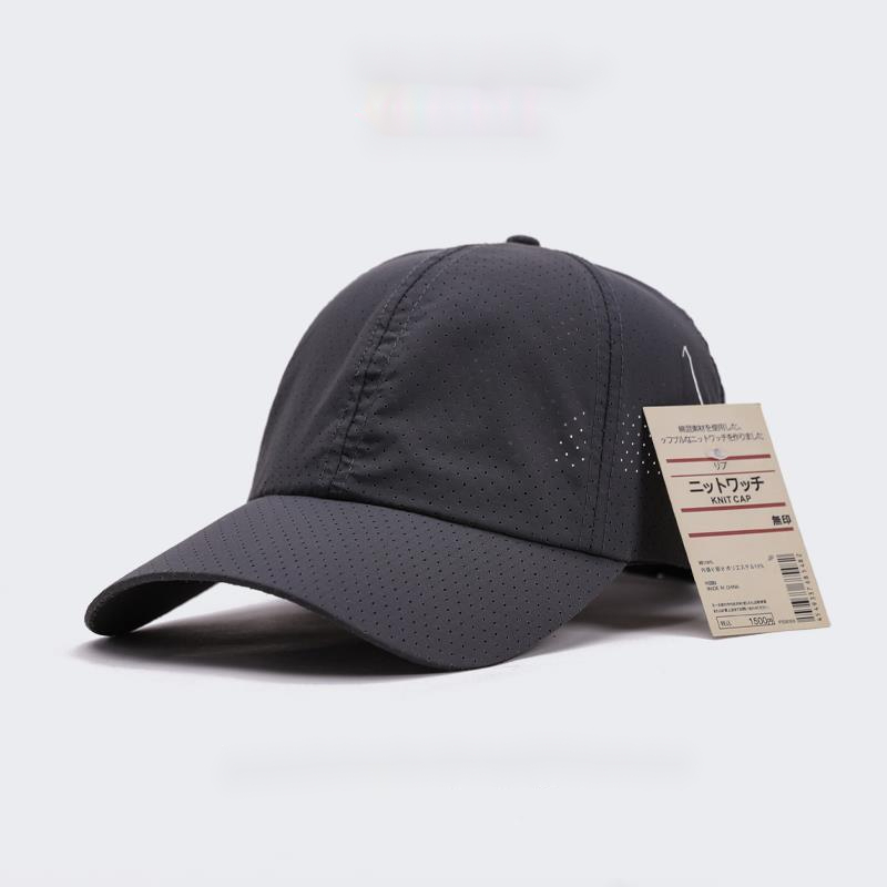 速干帽子男夏季薄款透气防晒遮阳棒球帽休闲户外鸭舌帽女钓鱼运动