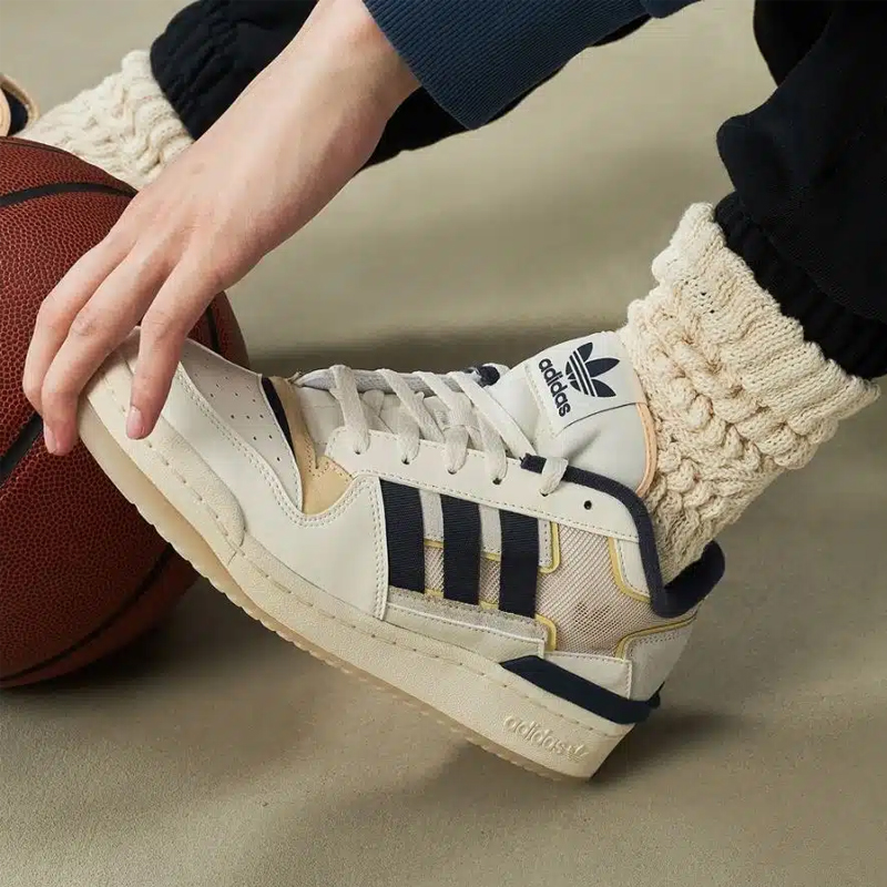 adidas/阿迪达斯三叶草FORUM EXHIBIT低帮耐磨休闲鞋板鞋GX4121