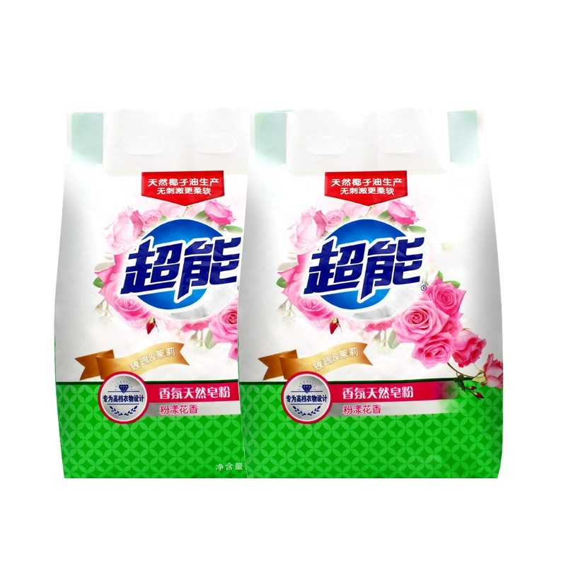 天然皂粉香氛家用大袋洗衣粉持久留香长效去污家庭装学生实惠小包