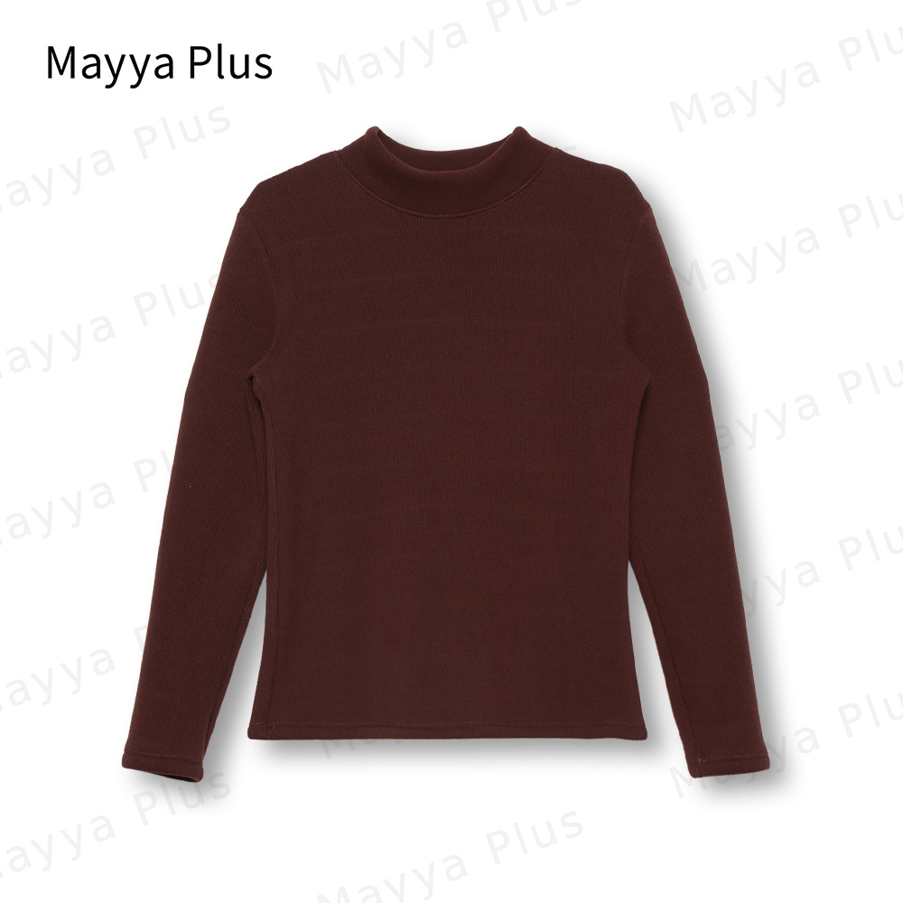 【小太阳】Mayya Plus时尚新品气质显瘦百搭款热力感针织衫32347535