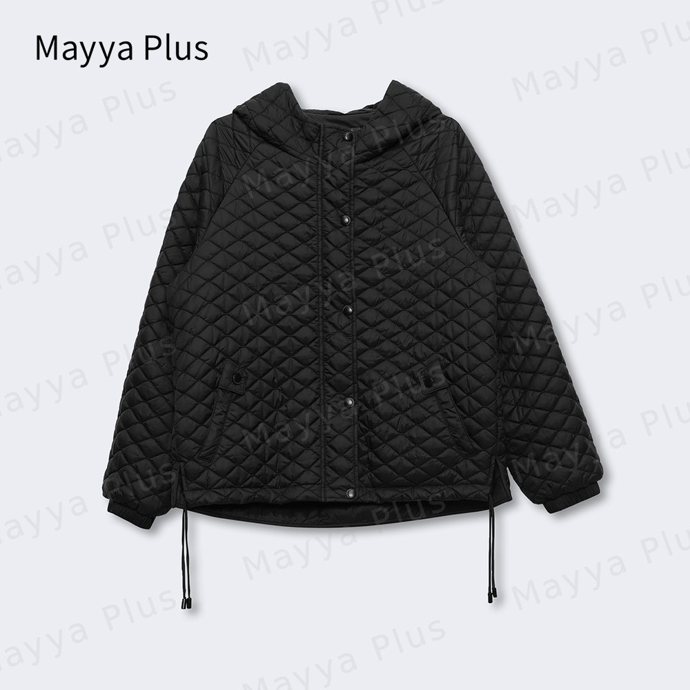 【自由主义】Mayya Plus时尚气质新品显瘦遮肉百搭休闲外套32346030