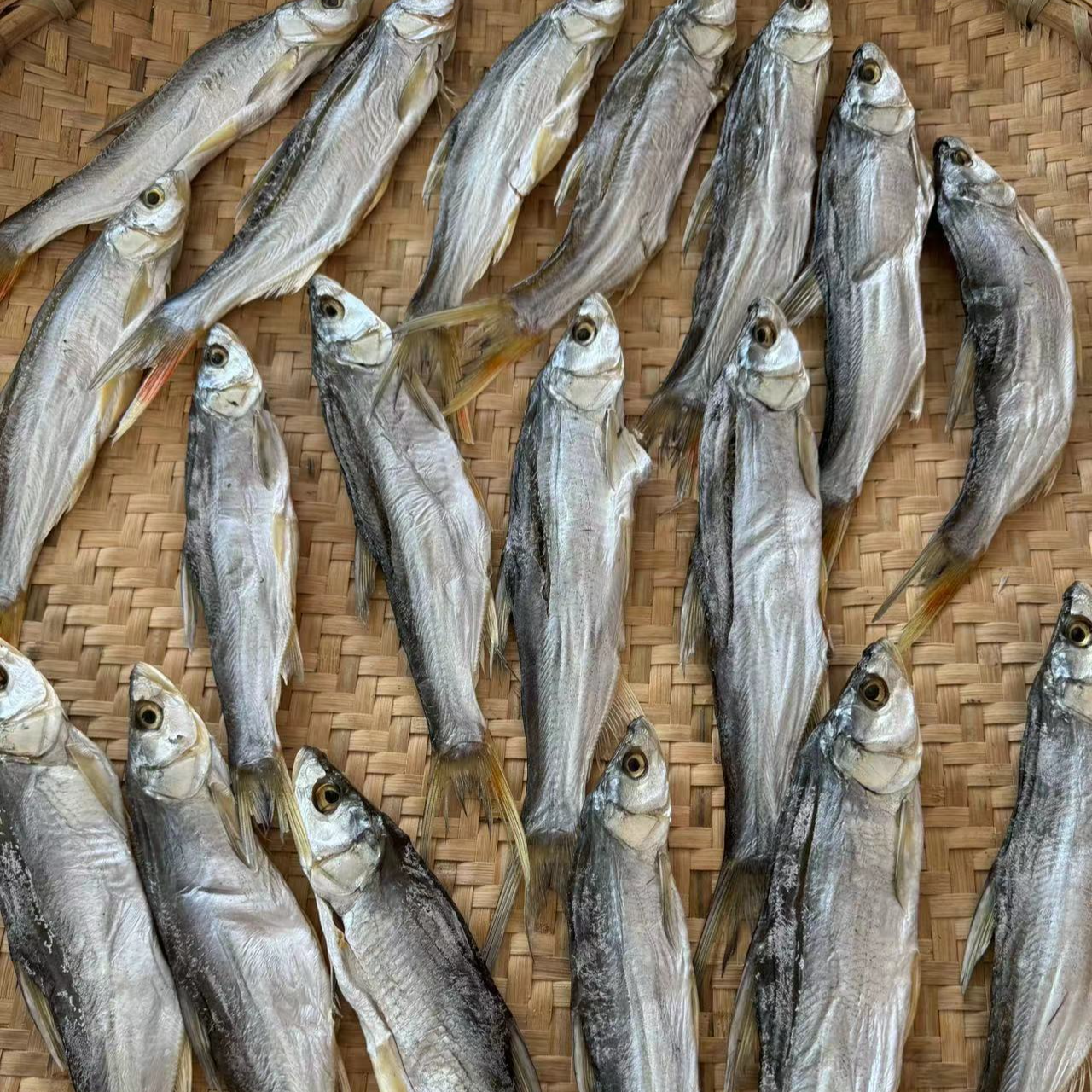 金东优选 大别山淡水河鱼刁子鱼翘嘴咸鱼干新鲜500g