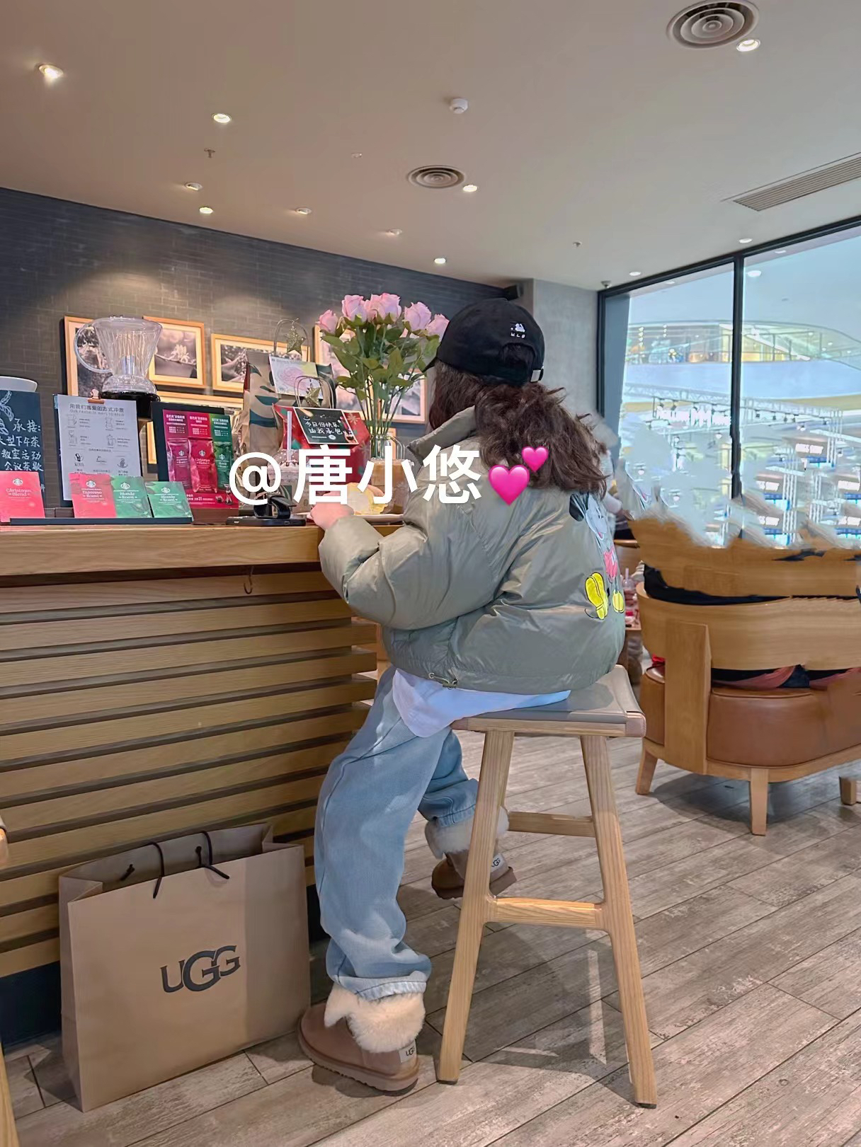 唐小悠 童装定制款 上新2023冬款加绒牛仔裤