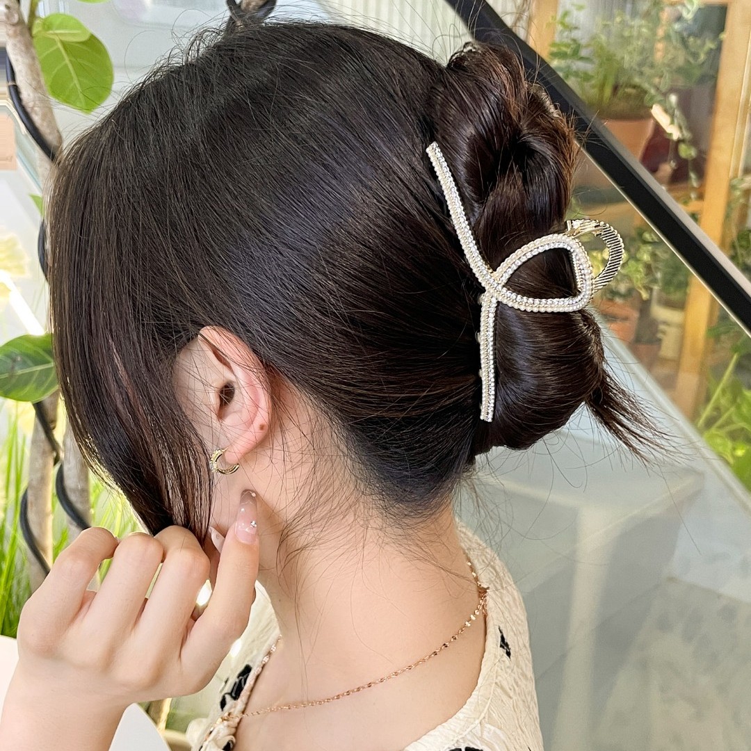 珠珠钻钻高货款大抓夹高级感发抓后脑勺鲨鱼夹女扎头发饰通用发夹