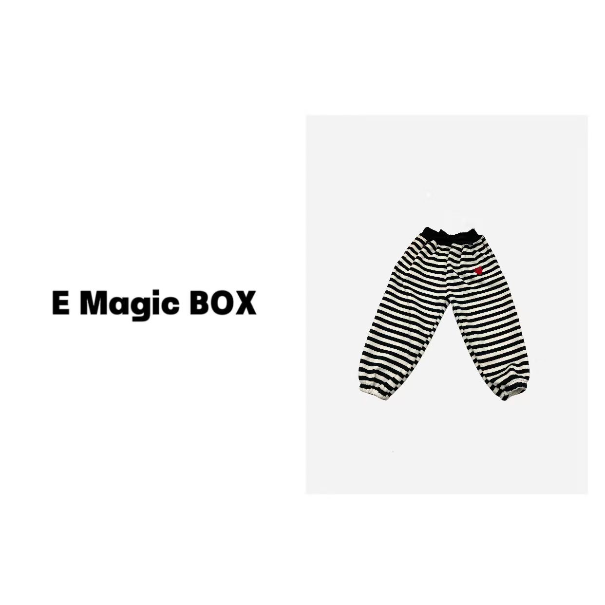 潮牌童装定制“百搭小主”儿童限量款春秋卫裤88192