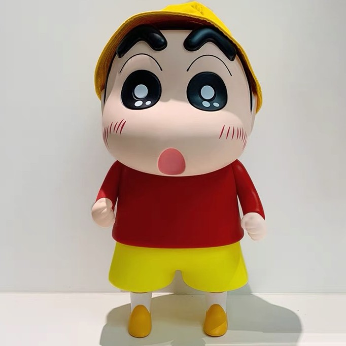 可爱小新手办野原新之助创意家居摆件可爱动感超人生日礼物情人节