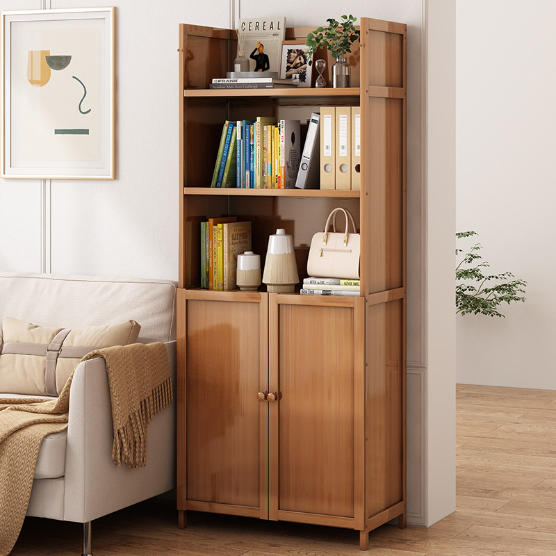 书架多层置物架落地非实木简易书柜办公室置物架客厅卧室收纳架