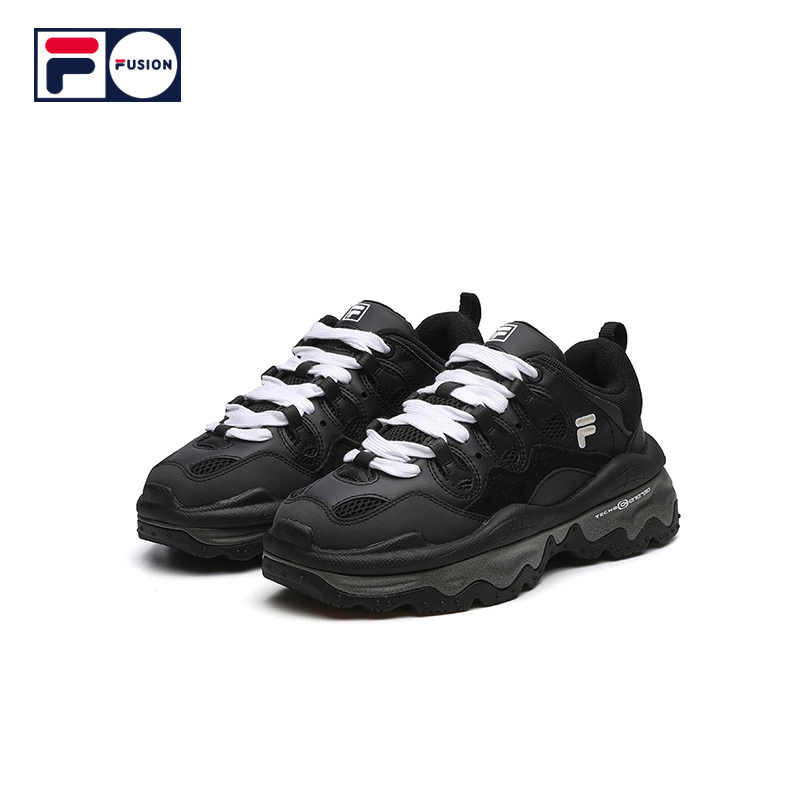 FILA/斐乐潮牌女 冬季【潮流时尚低帮运动鞋】休闲老爹鞋T12W145218