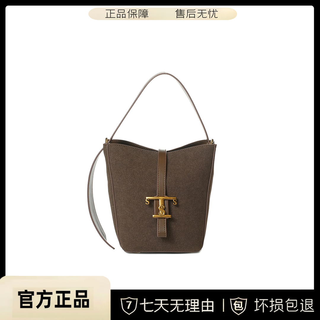 轻奢时尚单肩包棕色小众简约经典腋下包设计师斜挎包BV2106A-DD