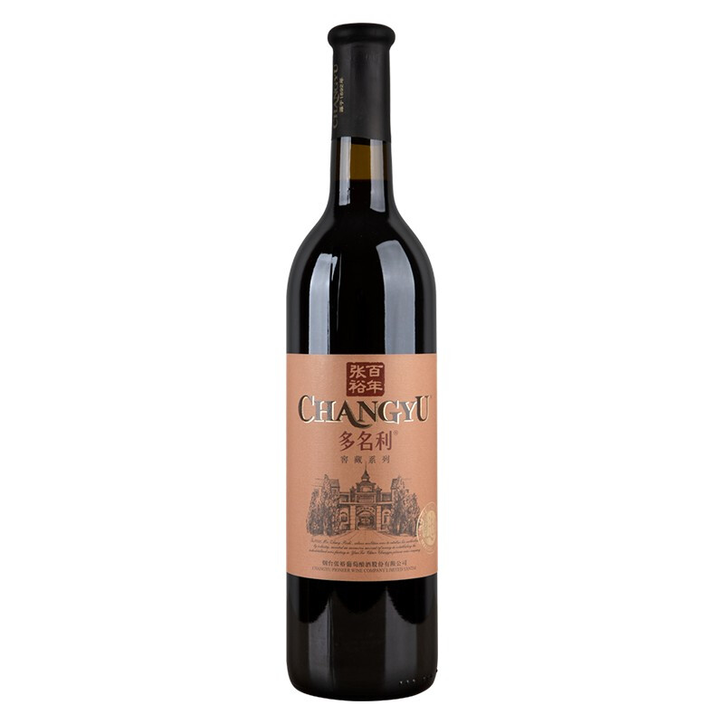 张裕红酒多名利赤霞珠优选级13度干红葡萄酒750ml