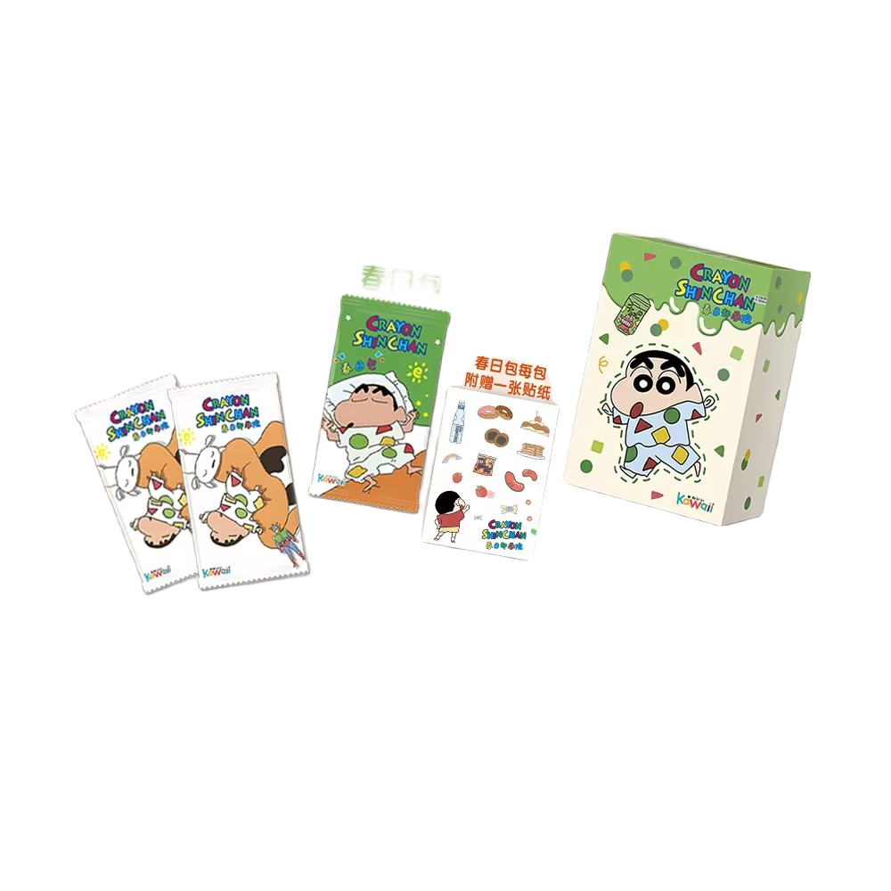 【小新车车】 kawaii 蜡笔小新春日部学院 收藏卡牌盲盒（默认代拆）X