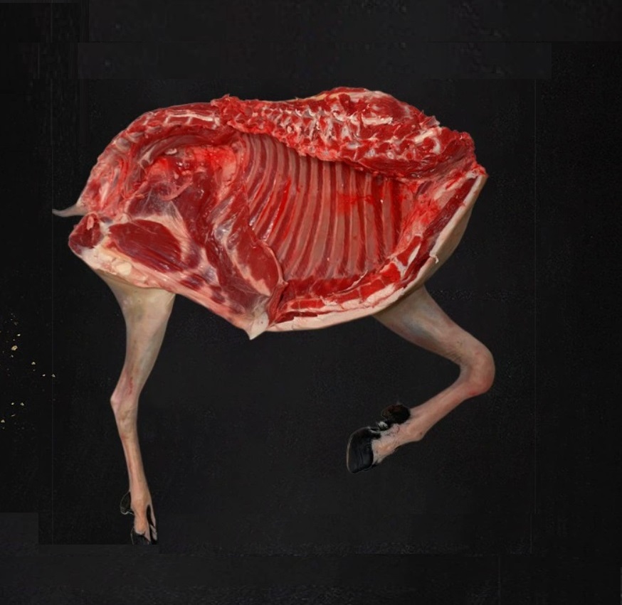 黑山羊【现场分割】包邮到家非鸡鸭肉