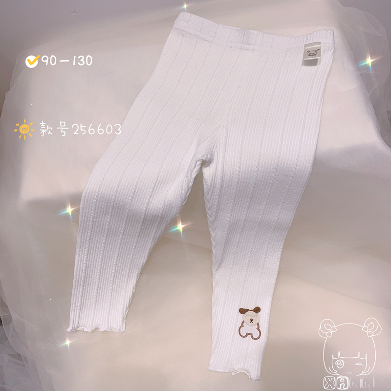 （春品质上新）95棉可爱小兔打底裤N-256603