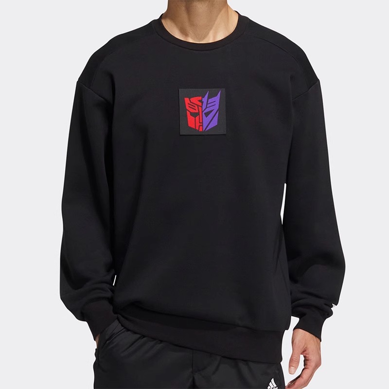 Adidas/阿迪达斯 男女款变形金刚联名运动圆领卫衣 HM7450 HM7449