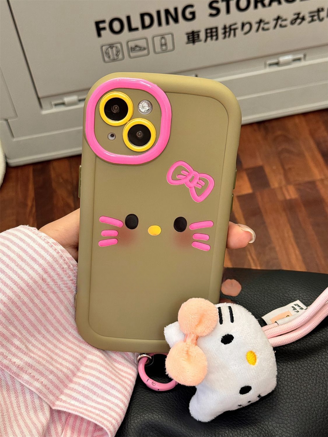 凯蒂猫表情iPhone14promax苹果13手机壳12卡通15plus可爱11软壳XR