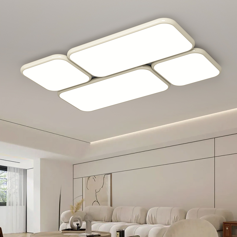 三只小鹿客厅灯吸顶灯具现代简约餐厅led卧室灯全屋灯具客厅主灯