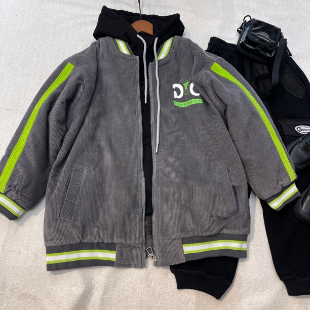 20917潮牌青少年棒球服外套F3