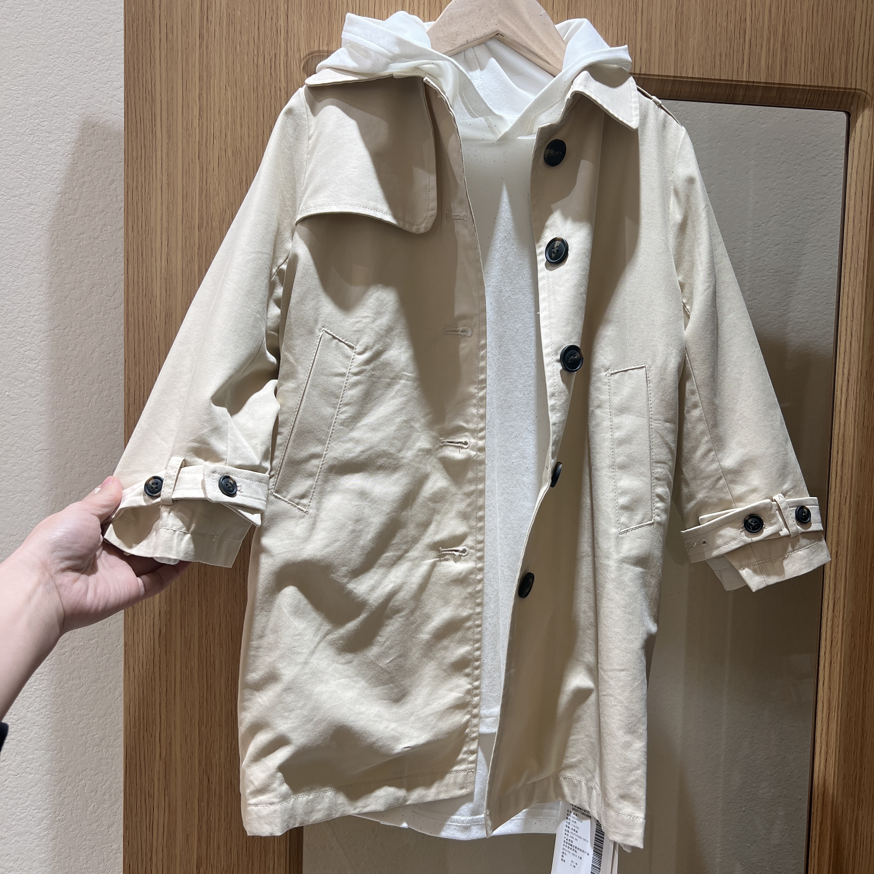 13331品牌高品质新款风衣外套儿童