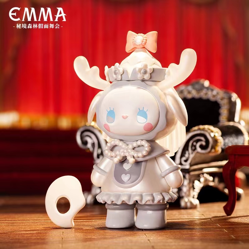 EMMA秘境森林假面舞会手办公仔摆件系列-潮玩盲盒【拆盒】