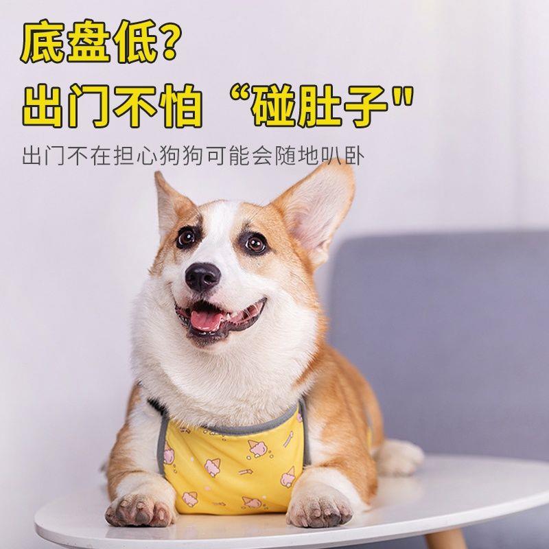 狗狗肚兜防水保护肚柯基犬防着凉衣服秋冬款宠物肚子防脏遮肚X043