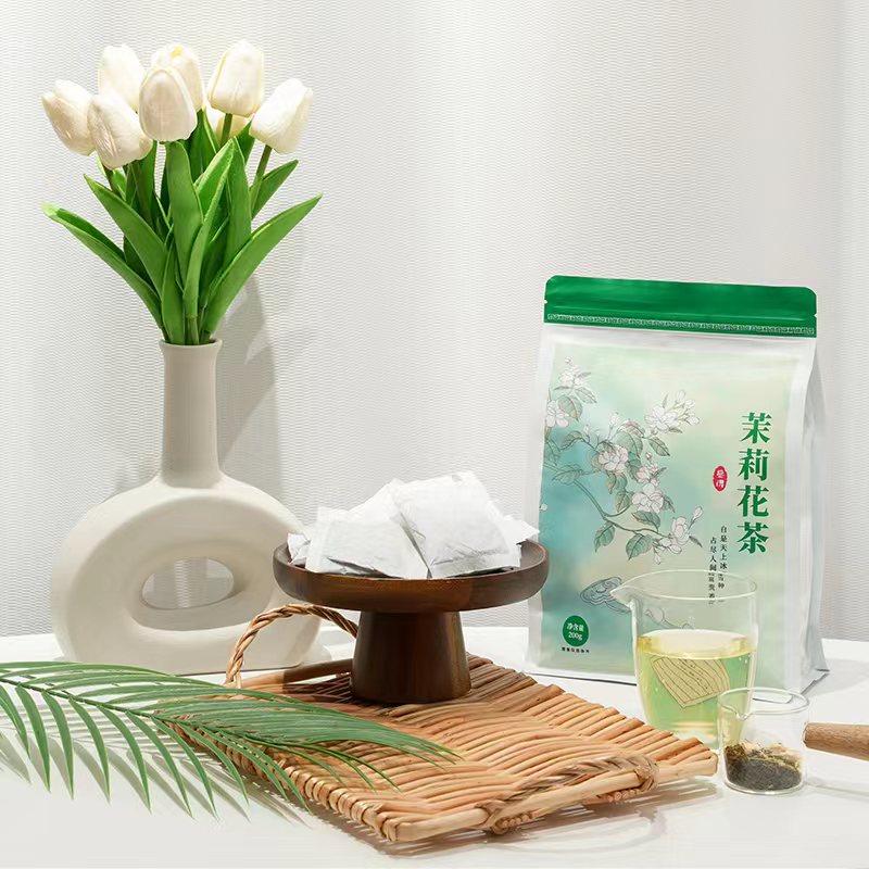 茉莉花茶绿茶甄选清香袋泡独立包装小包装冷热泡大平替200g高品质