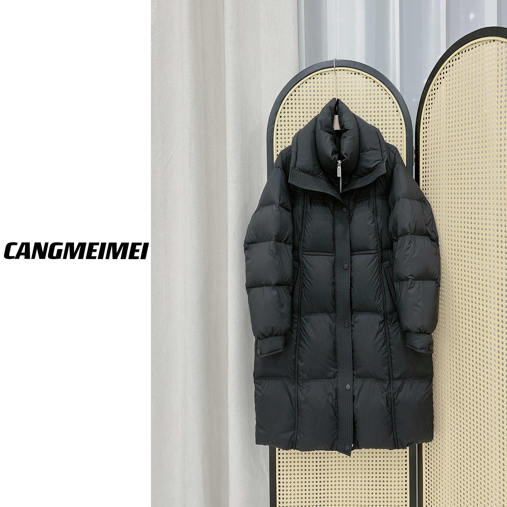 仓美美精选-中长款双层羽绒服（卡码拍大）