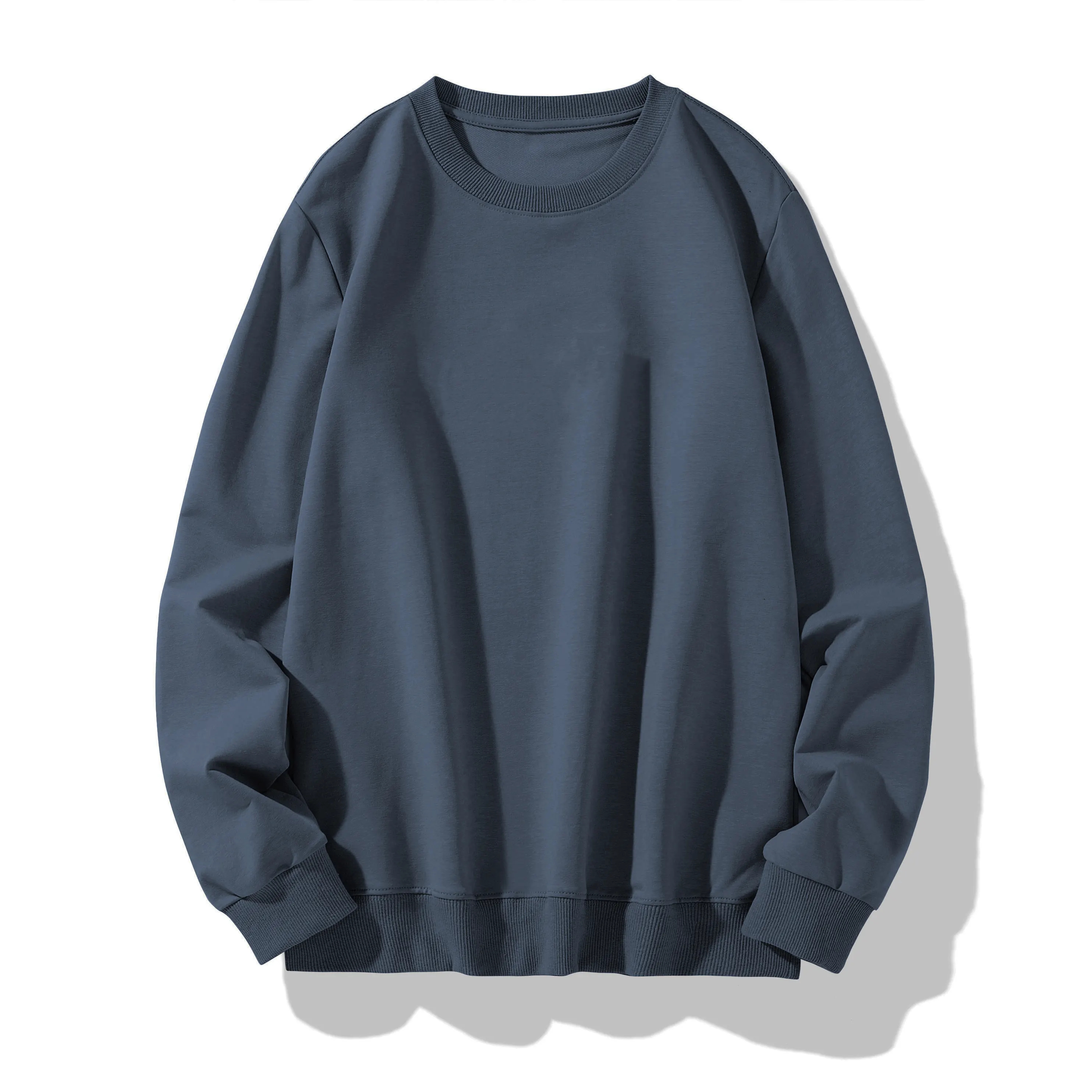 【峰哥专属】圆领卫衣男士休闲百搭长袖轻奢男装上衣T恤【A101-200】