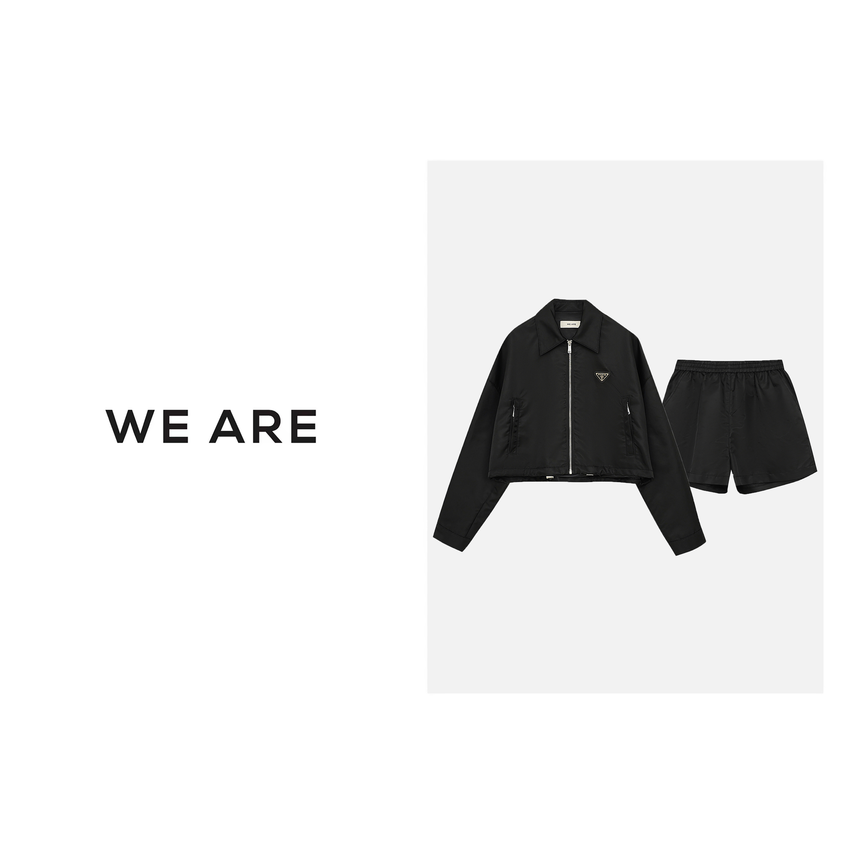 《WE ARE》22788**P家  定制款面料 冲锋衣外套+短裤