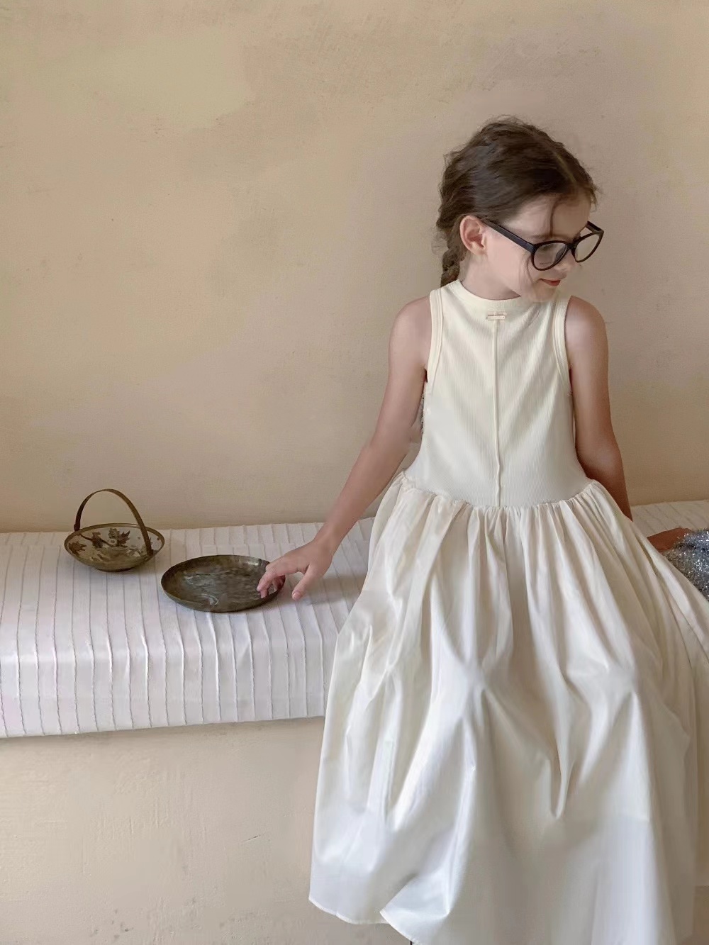 404199《现》玲姐精选韩版女童时尚气质休闲洋气夏季日常百搭连衣裙