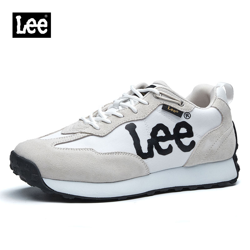 Lee 2023秋季新款百搭时尚休闲潮鞋L224UC118男士跑步鞋子舒适