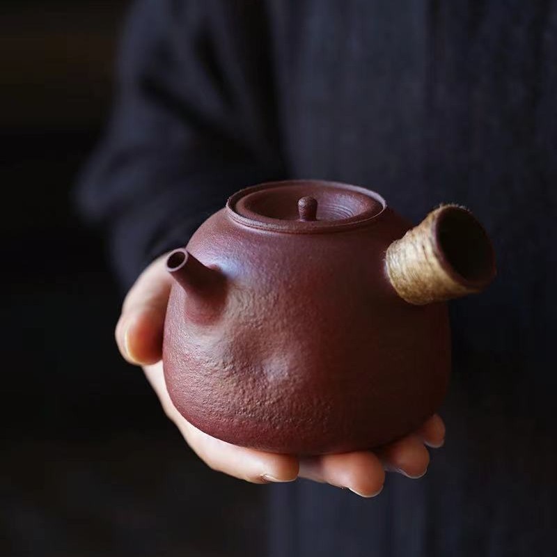 【小胖急须壶】可泡可煮风炉煮茶手工日式炭火明火酒精灯电陶炉XY