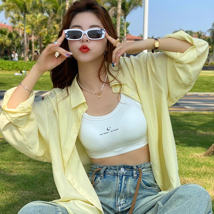 100%莱赛尔天丝防晒衬衫春夏新款遮阳衣宽松2024薄款衬衣长袖外套