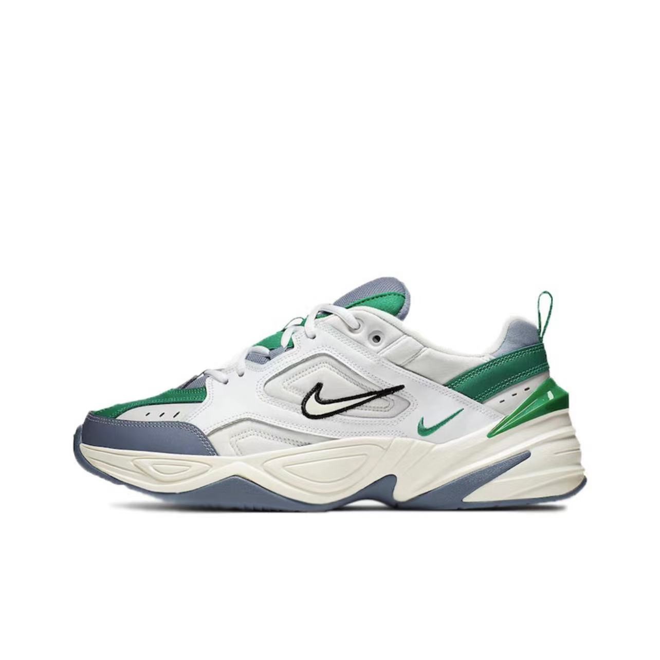 Nike/耐克M2K Tekno白灰绿男子低帮运动休闲复古跑步鞋AV4789-009