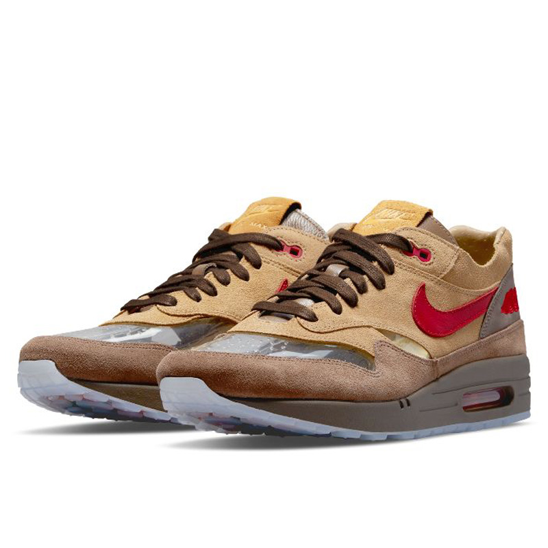 耐克男女鞋AirMax1xClot死亡之吻气垫缓震跑步鞋DD1870-200瑕疵