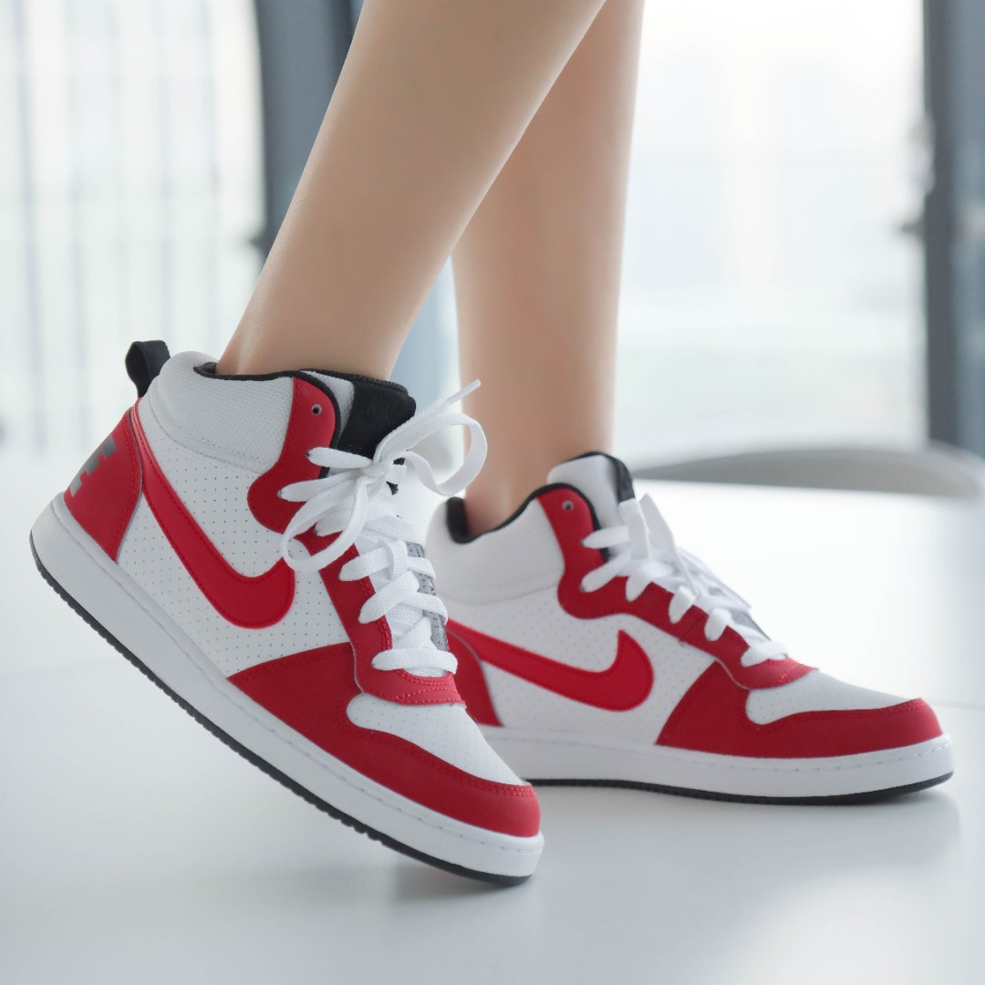 NIKE/耐克 COURT MID （GS）芝加哥运动休闲春季板鞋 839977-103