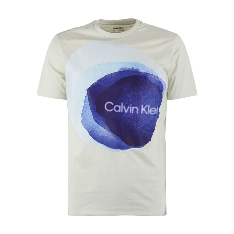 全新未使用 Calvin Klein/凯文克莱 CK男士夏季时尚休闲短袖t恤