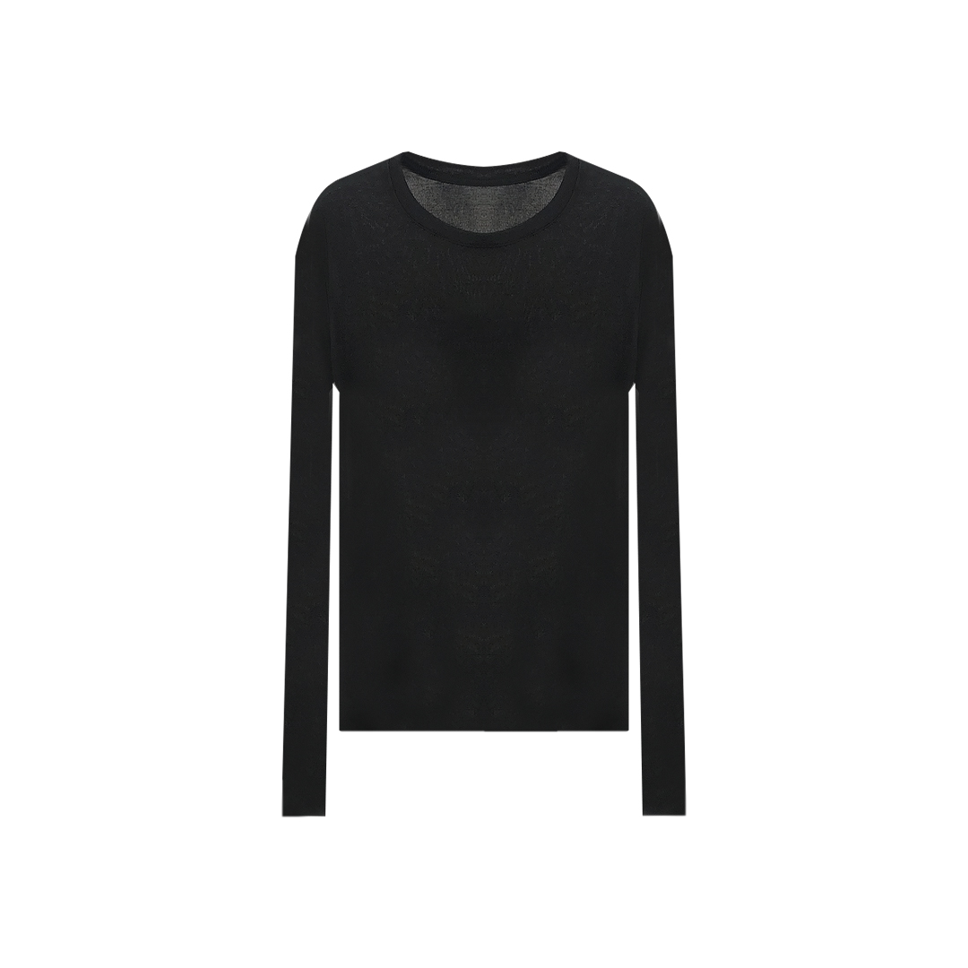 【珊姐】SY565秋季新款针织打底衫女显瘦修身长袖圆领洋气休闲百搭