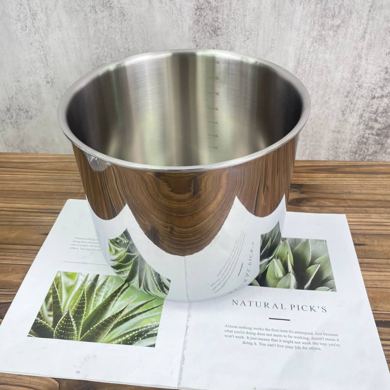 D246 VOKO半成品锅24*21cm 大容量深汤桶9L重约2.32kg