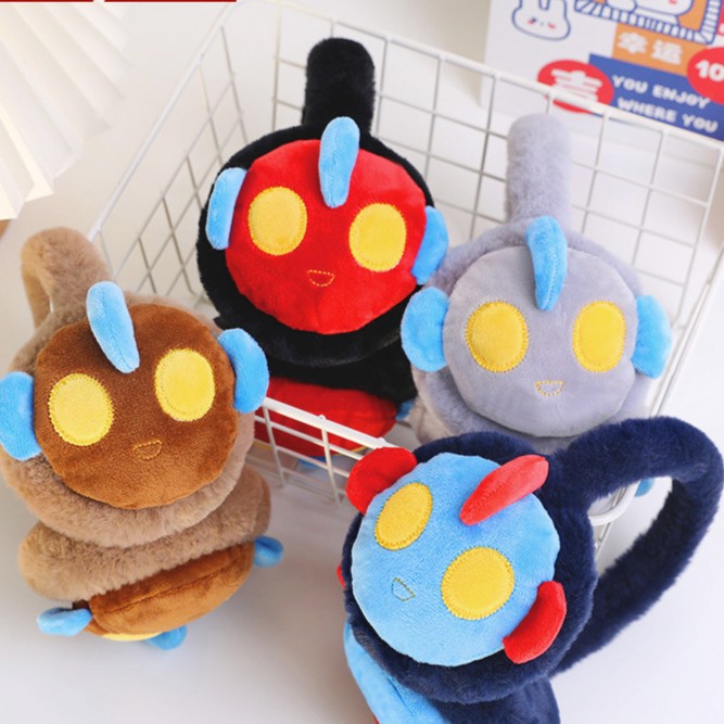 可爱卡通儿童保暖耳罩冬季男童毛绒耳暖耳包耳捂子小学生防寒耳套