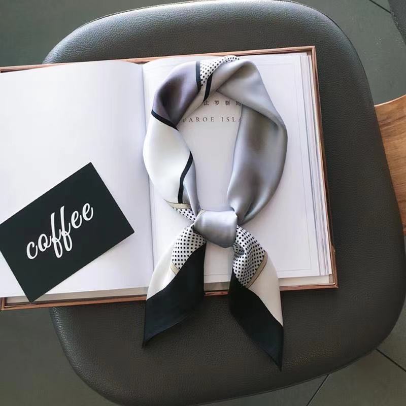 【小费班长专享】新款丝巾方巾丝巾百搭领巾70×70cm有1-2cm误差