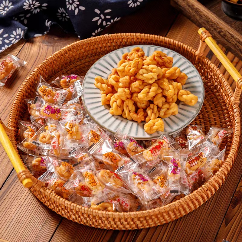 【二老板专属】9.9元抢200包香酥脆手工小麻花解馋多口味休闲零食