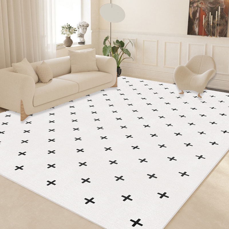 欣雨佳轻奢高级感客厅卧室地毯舒适沙发极简风格卧室地垫简约地毯