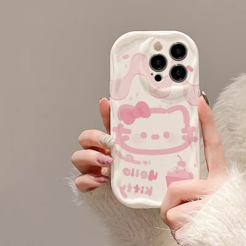 【膜】大头猫咪15promax手机壳mate60女款iPhone13全包软壳xs网红