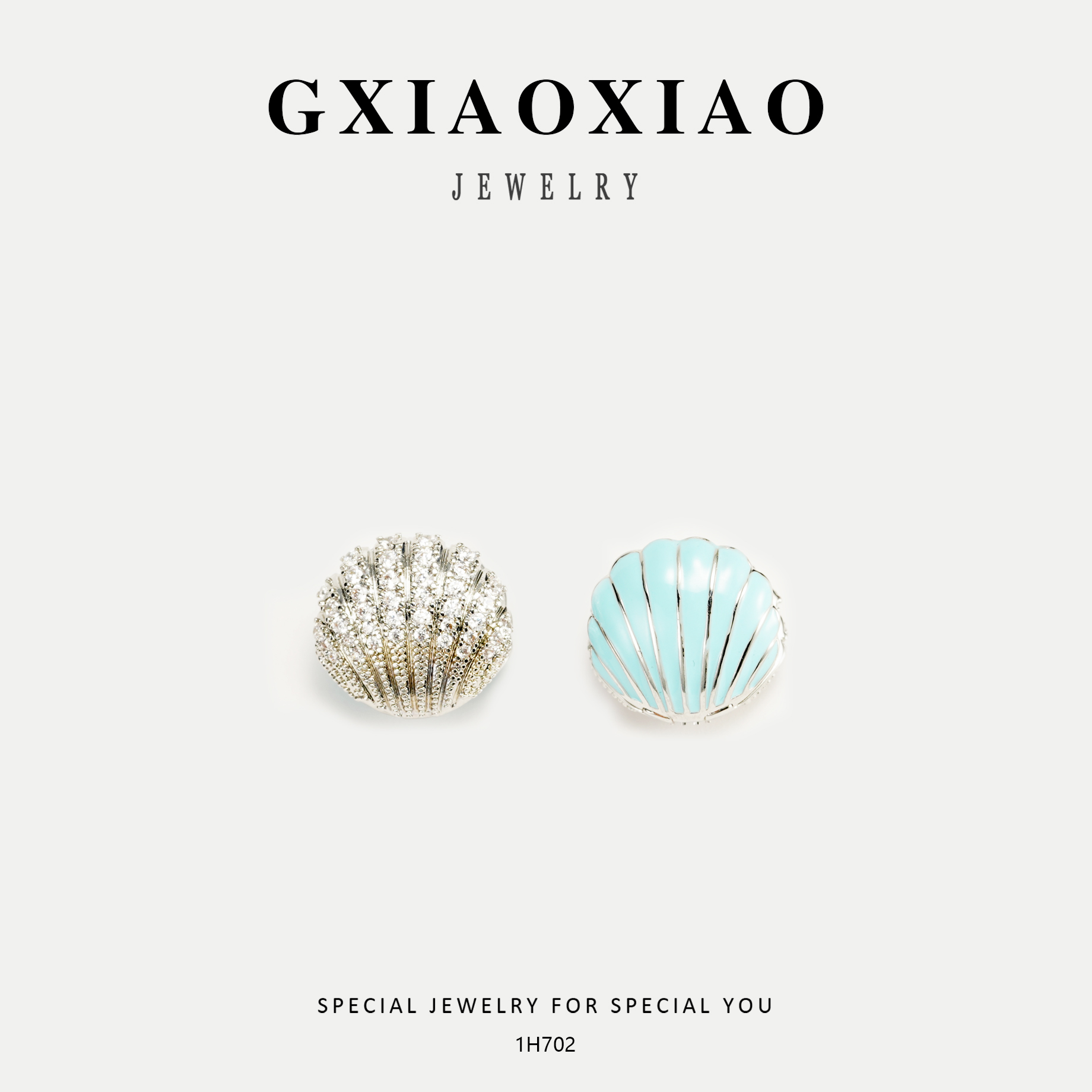 铜合金仿水晶耳饰 GXX 1-H-701 1-H-702 新款潮气质轻奢百搭耳环