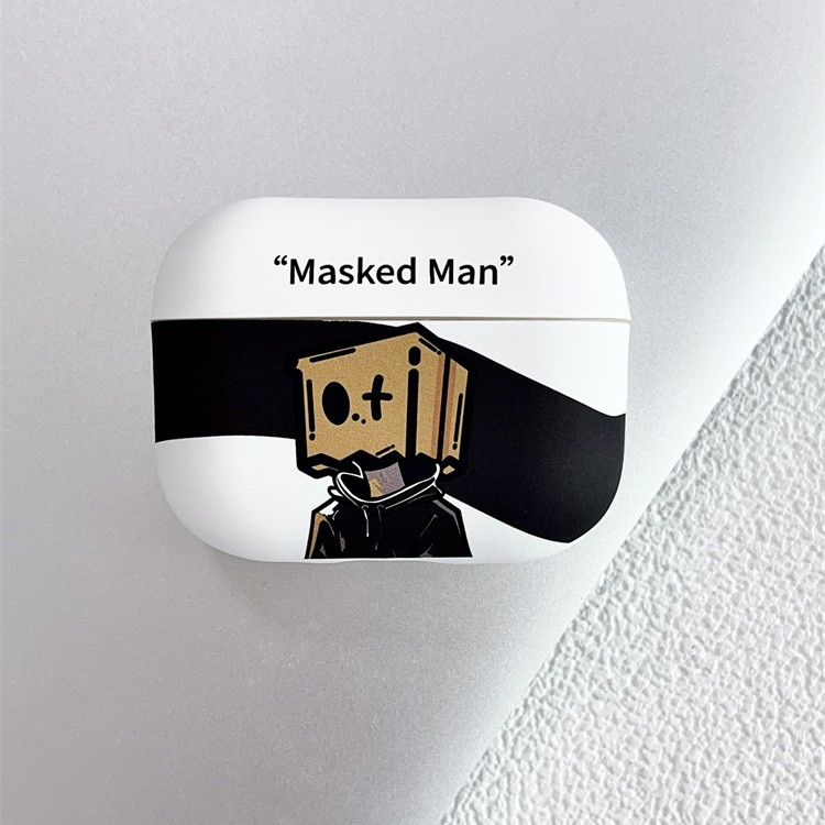 蒙脸男airpodspro2苹果无线蓝牙耳机壳12345代创意个性磨砂软胶套