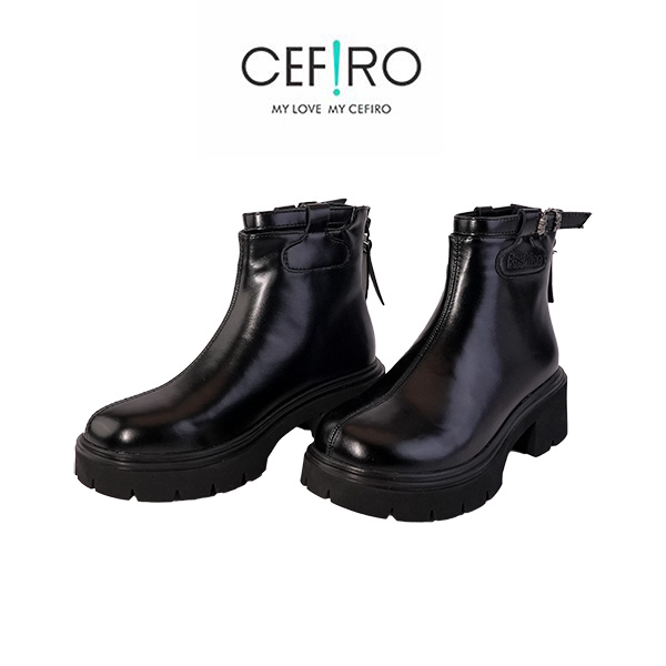 【CEFIRO · CiCi】经典百搭潮流女靴 AFF3A00905 黑色