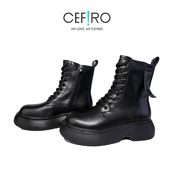 【CEFIRO · CiCi】新款上新 女士时装长筒靴 AFF3A00872 黑色