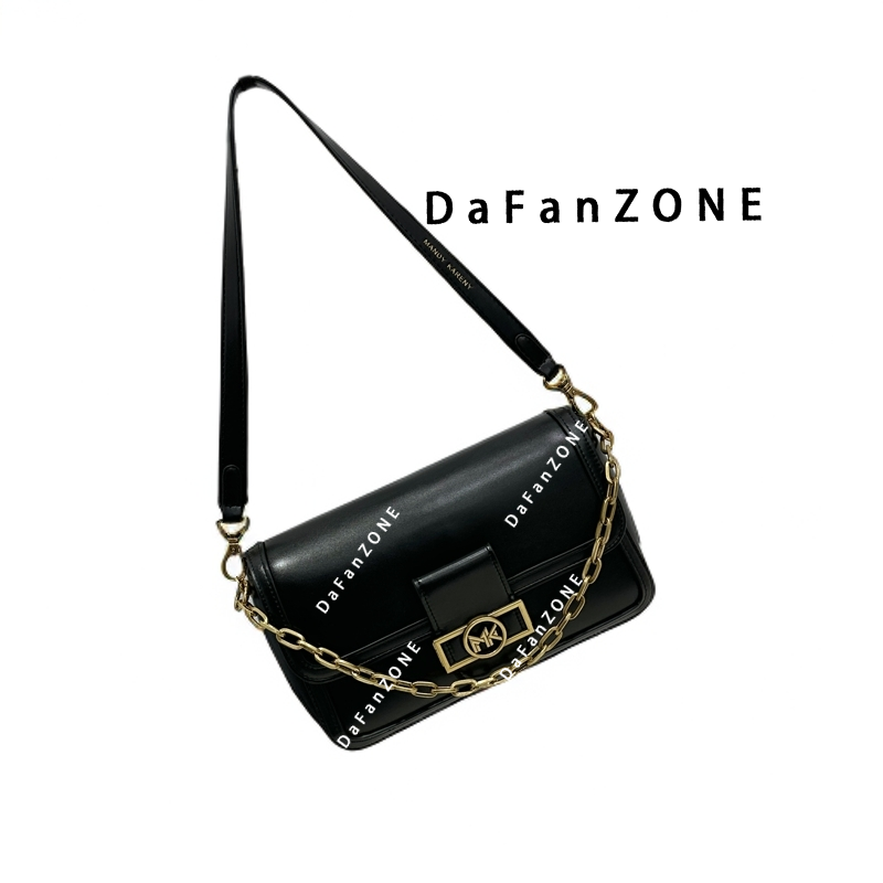 【芝麻集】FES-9737-黑色RAIN.CUN夏季新款腋下斜跨轻奢女包